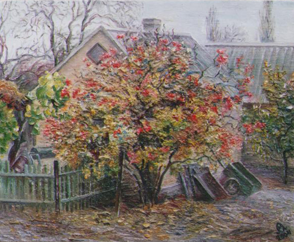 «Калиновий кущ». 2004. Полотно, олія